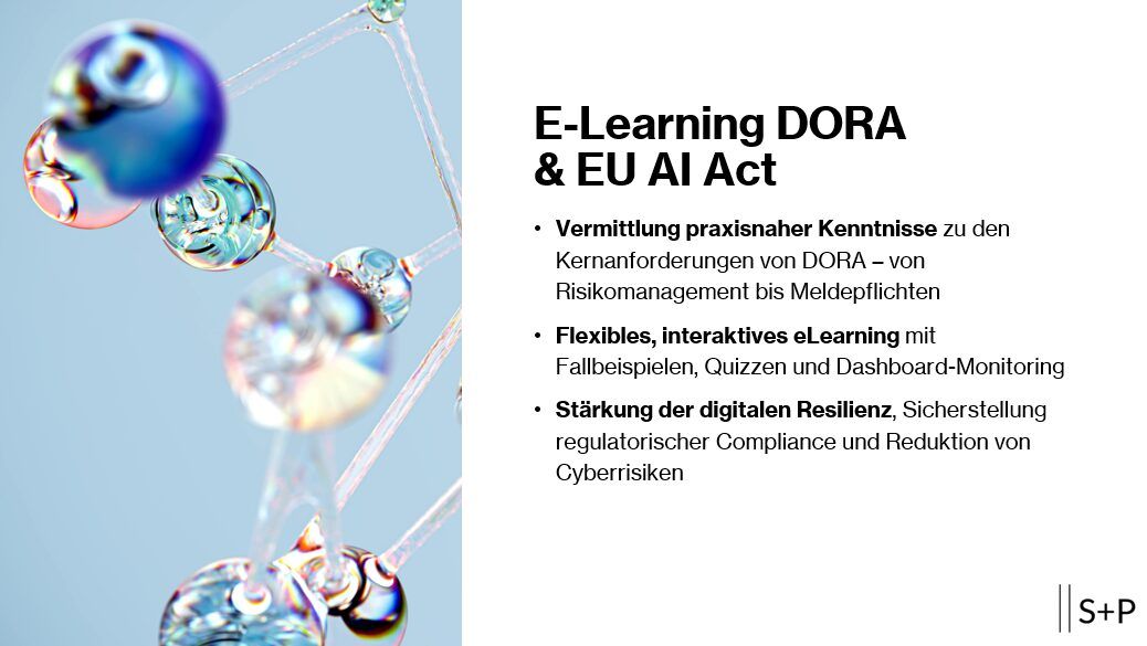 E-Learning DORA EU AI Act